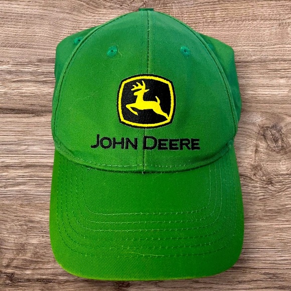 John Deere Green Baseball Cap - Picture 1 of 5